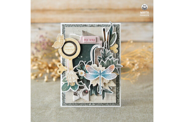 New Collections P13 Paper Products Naturalist Love and lace scrapbooking cardmaking
